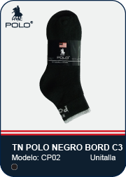 TN Polo Negro Bord C3